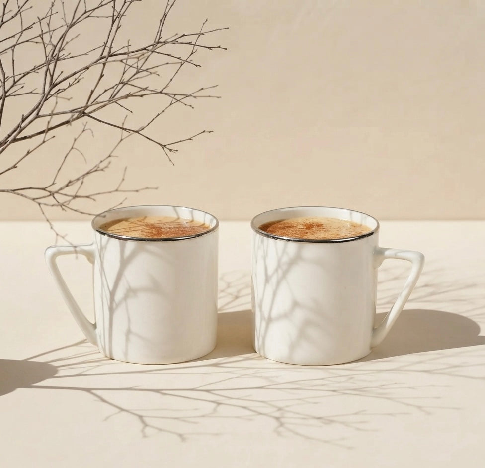 Puja in Pure Platinum (Coffee Mugs, Pack of 6) My Store