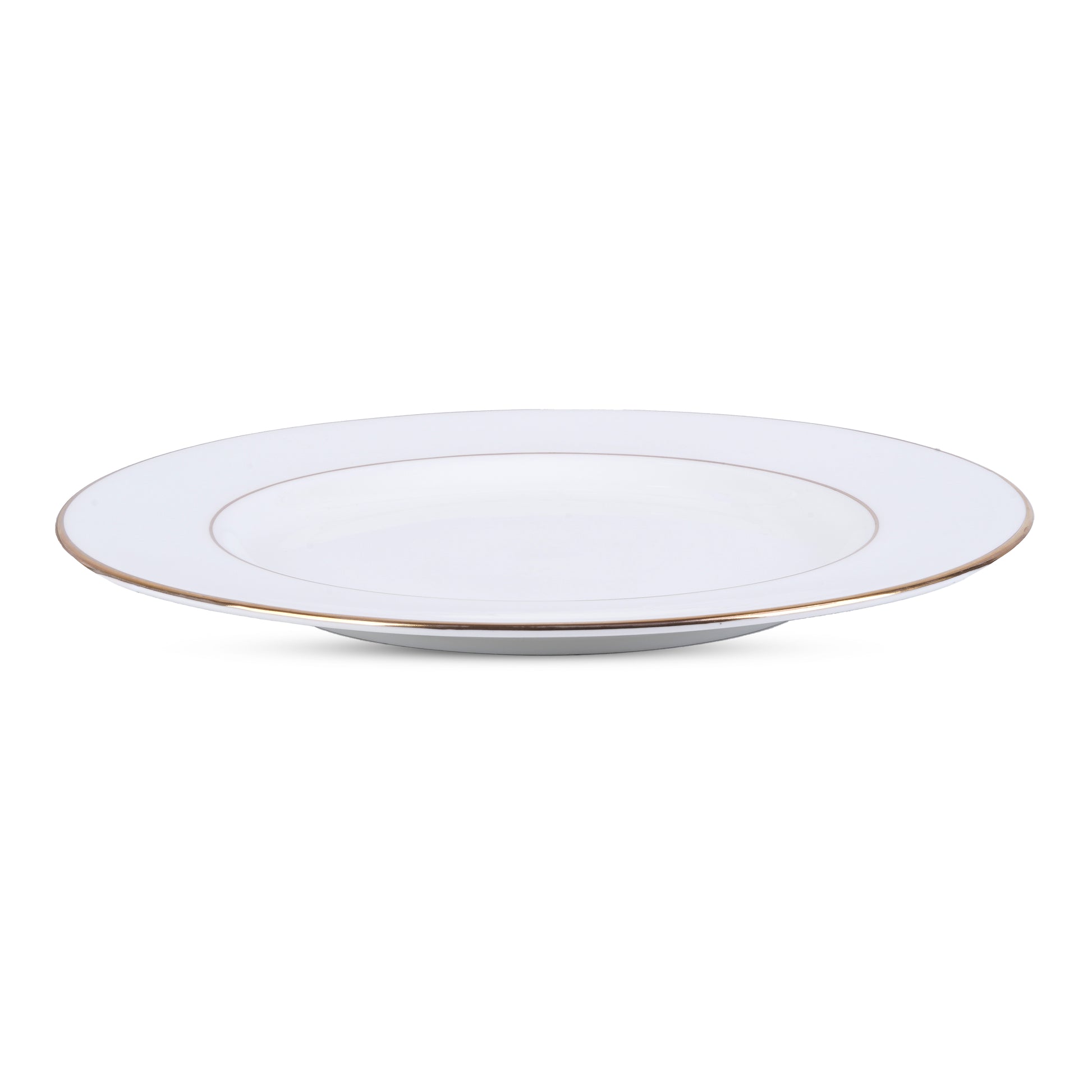 Gold Line White Fine Bone China Dinner Set – 20 Pc My Store