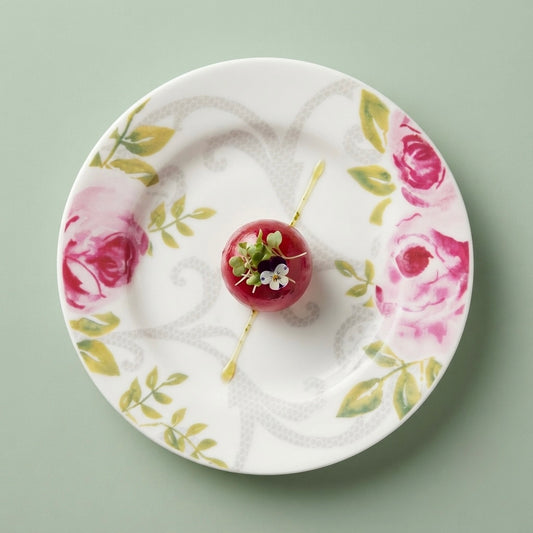 Rose Quarter Plates, Set of 2 My Store