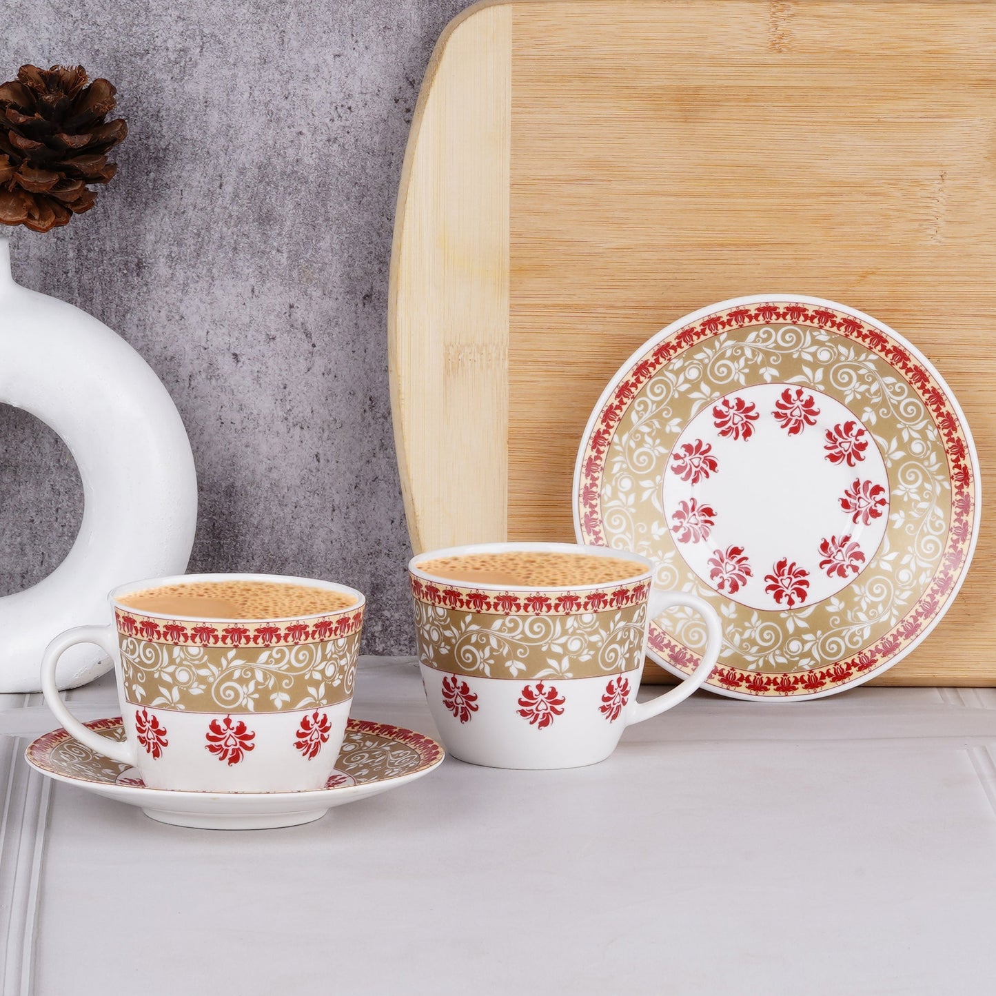 Royal Cups and Saucers Udaipur-Tea cup set My Store