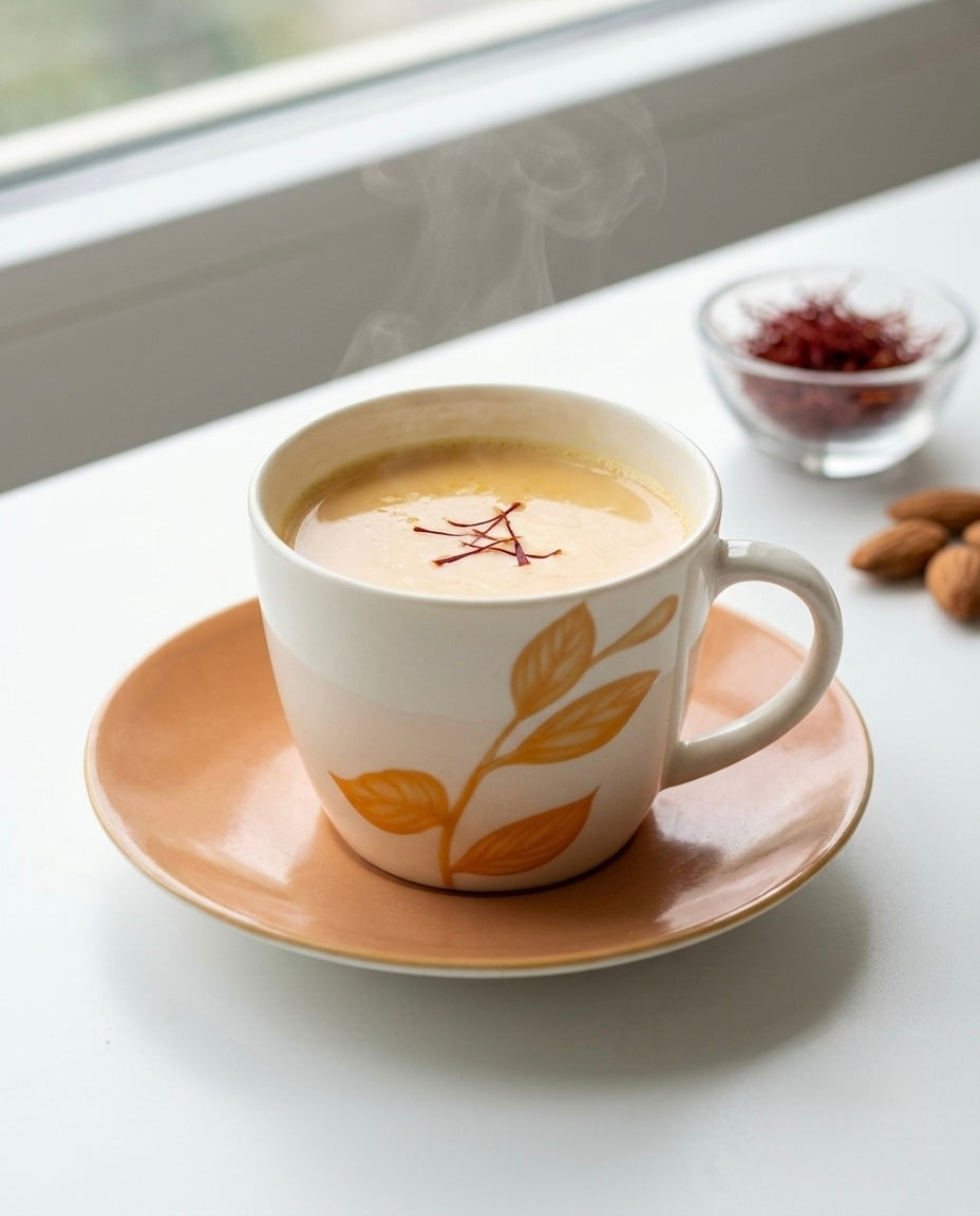 Yellow Leaves Cups and Saucers-stylish tea cup My Store
