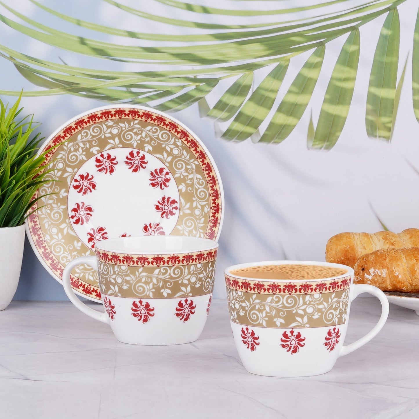 Royal Cups and Saucers Udaipur-Tea cup set My Store