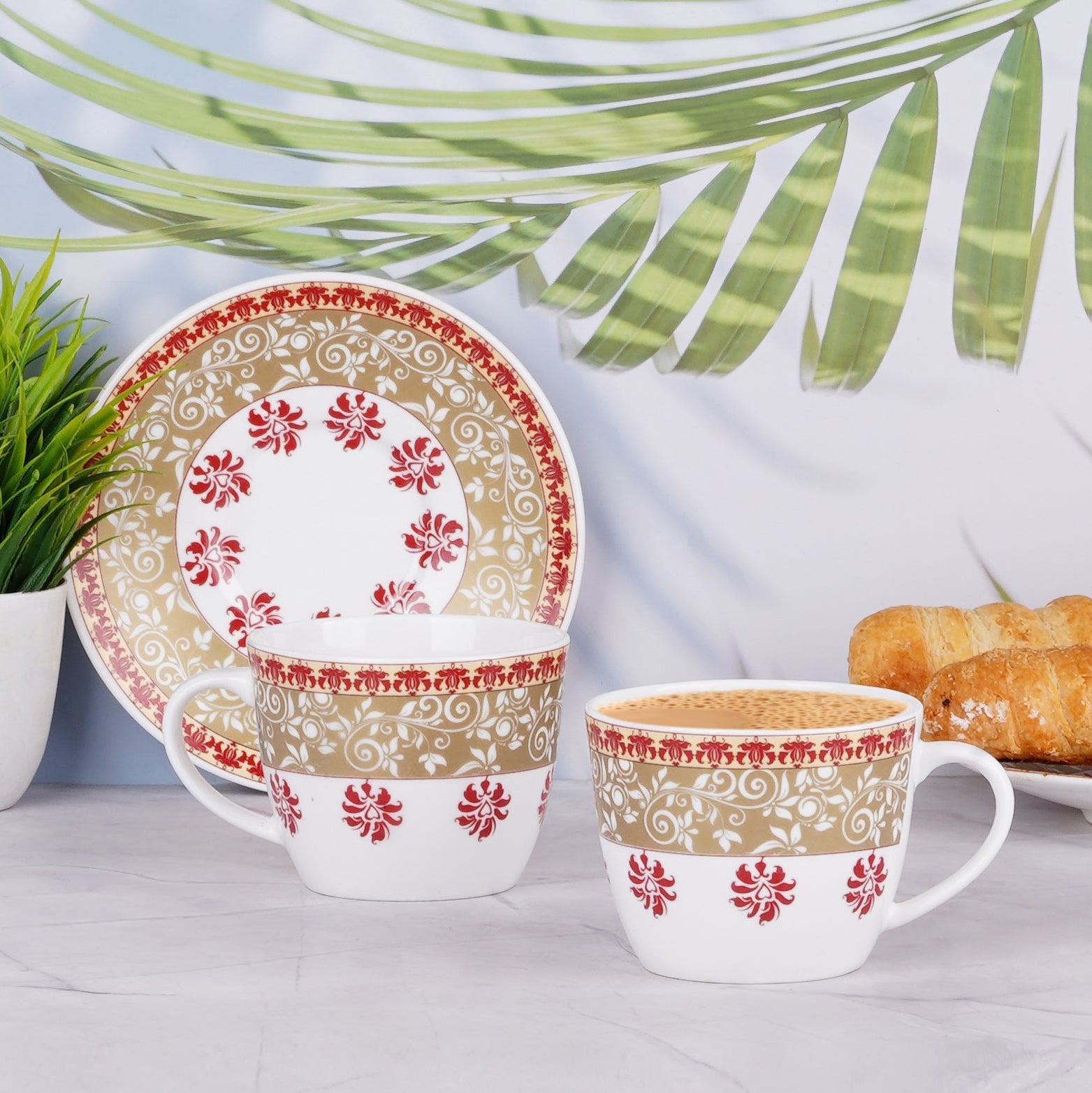 Royal Cups and Saucers Udaipur-Tea cup set My Store