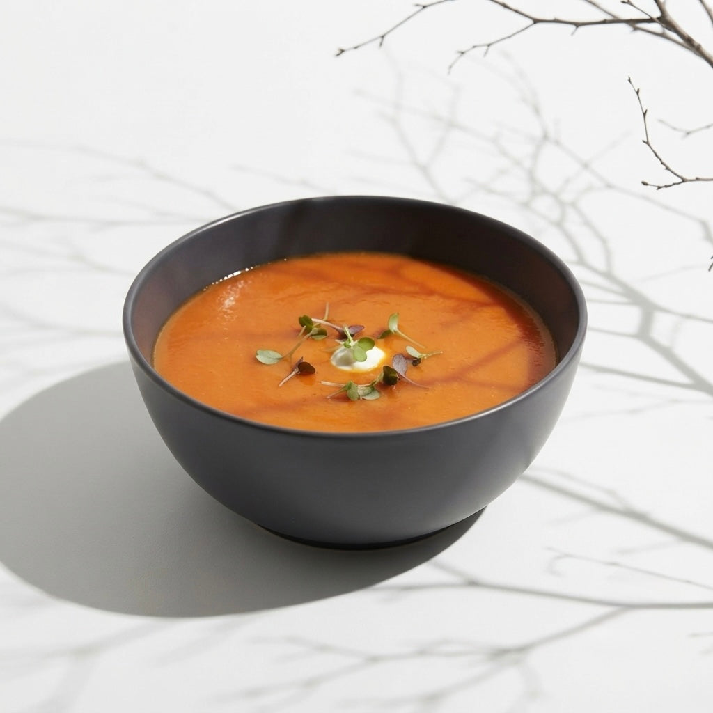DATA Sattva Serving Bowl in Grey Matt, Set of 2 Dandy Lines by DATA