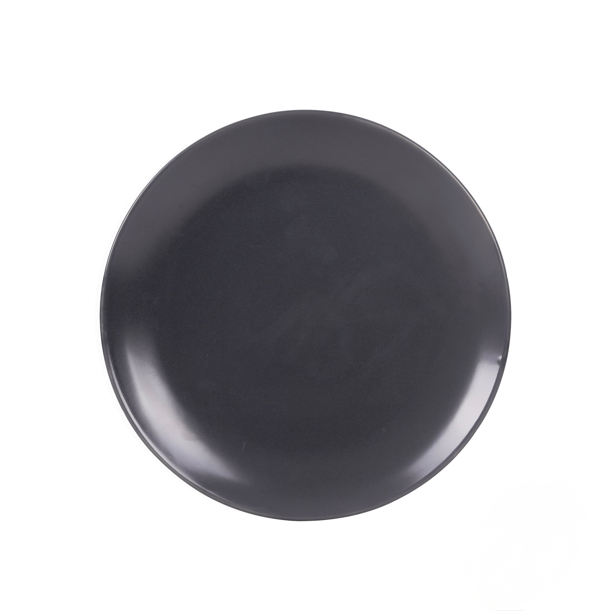 Premium Grey Matt Ceramic Sattva Full Plates showcasing smooth matte texture and modern style