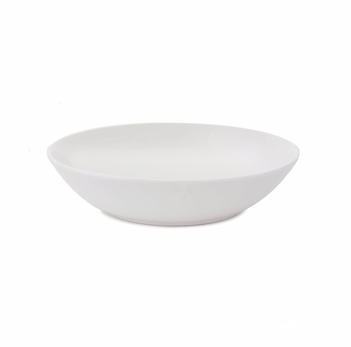White Snack Salad Pasta Bowl with elegant design for pasta salads and everyday meals