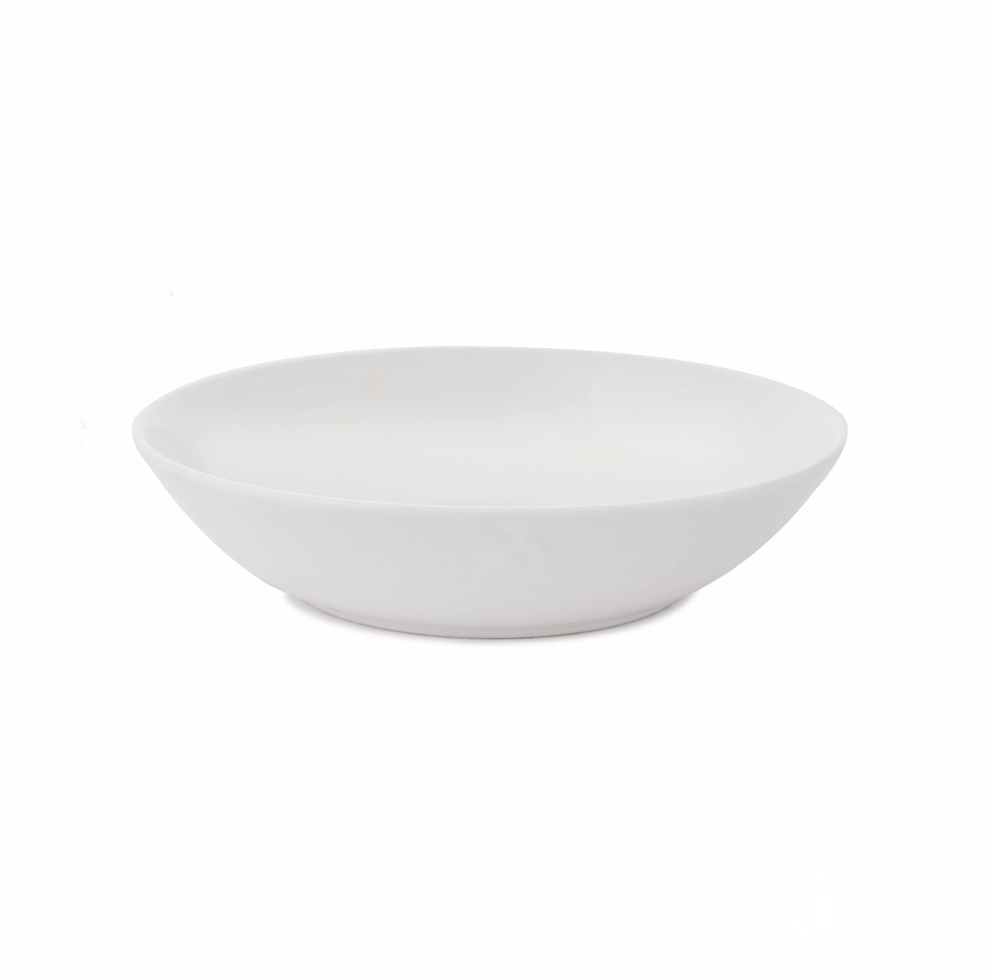 White Snack Salad Pasta Bowl with elegant design for pasta salads and everyday meals