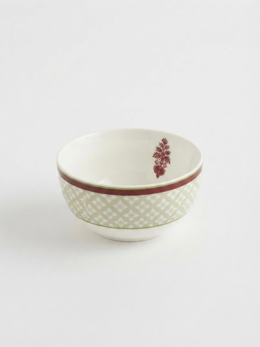 Thar Floral Veg/ Dessert Bowls, Pack of 6