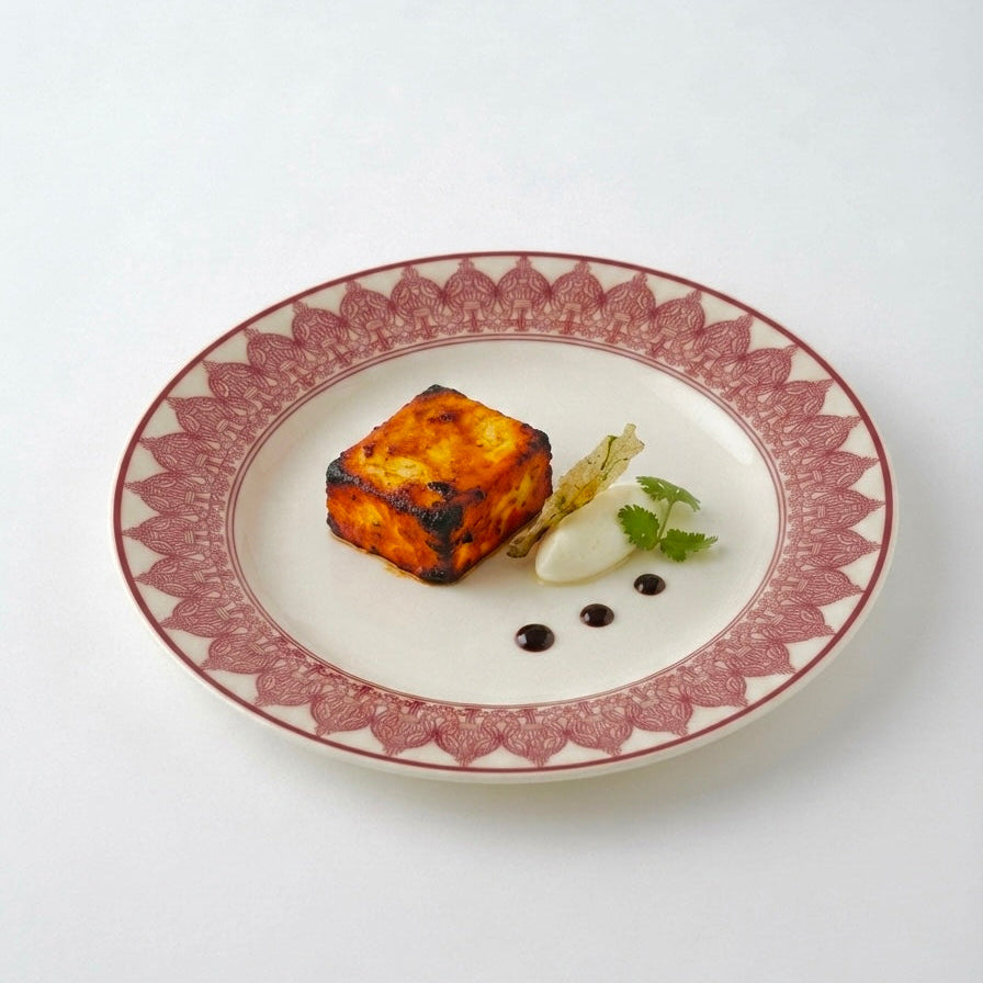 Thar Floral Full Plates, Pack of 2