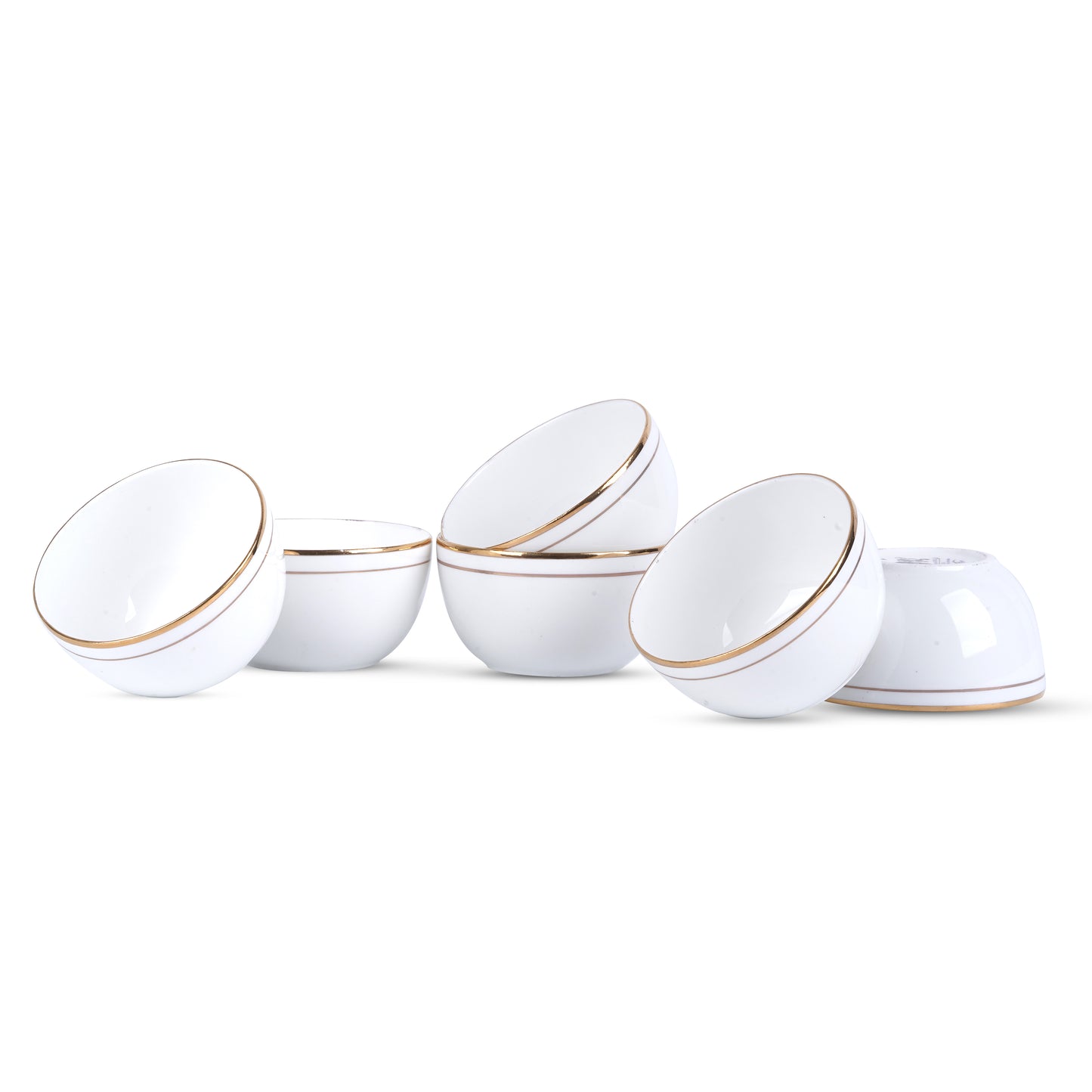 Gold Line White Fine Bone China Dinner Set – 20 Pc My Store