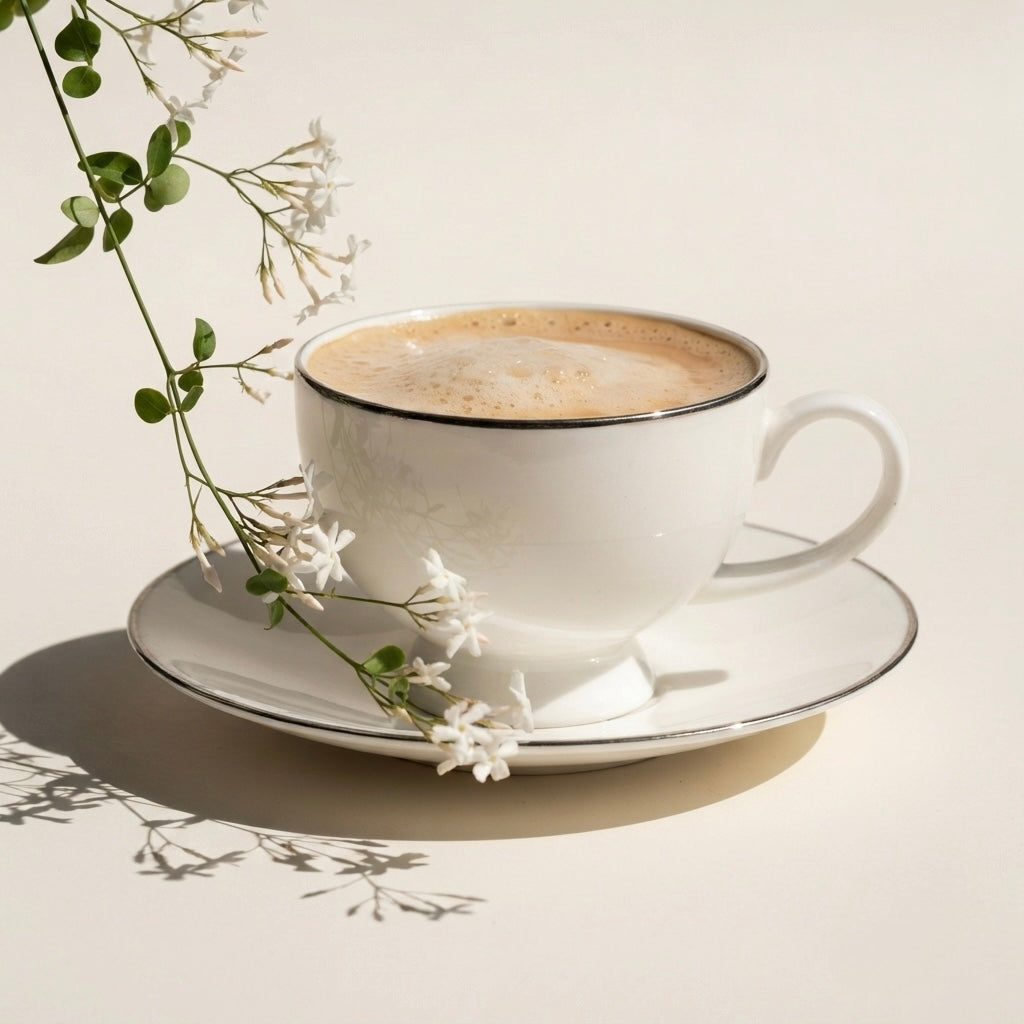 Yana Pure Platinum Cups & Saucers, Set of 12 My Store