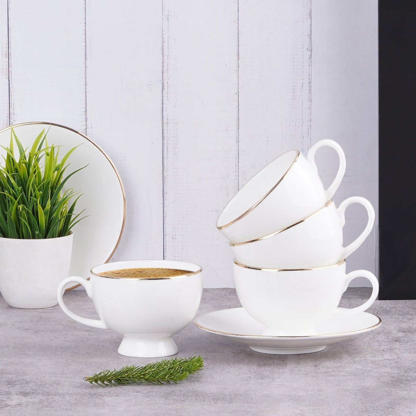 Yana with Pure Gold-tea cup set My Store