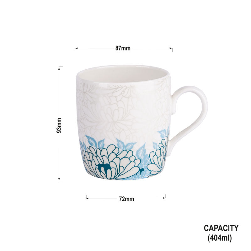 New Ray Garden Grace in Pink and Blue-stylish milk mug