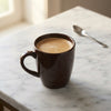 DATA Opera Mug in Chocolate Brown, Set of 6 Dandy Lines by DATA