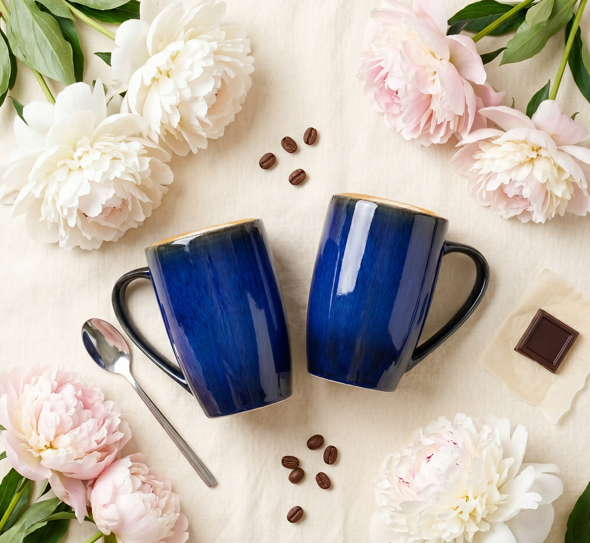 Horizon RAHA Mugs (Pack of 4, Ceramic Ware) My Store
