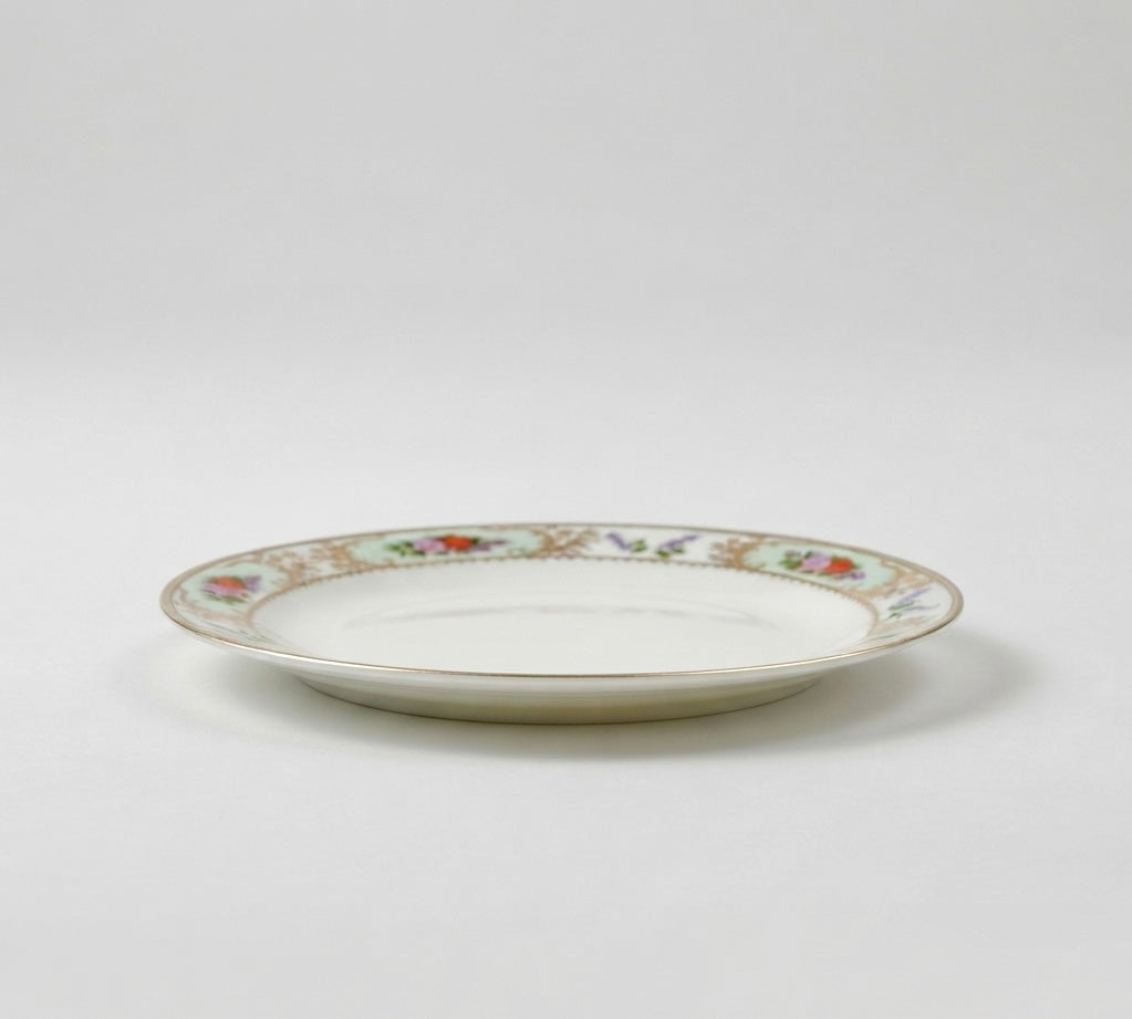 Jaipur Gold Full Dinner Plates, Set of 2 (Pure Gold)