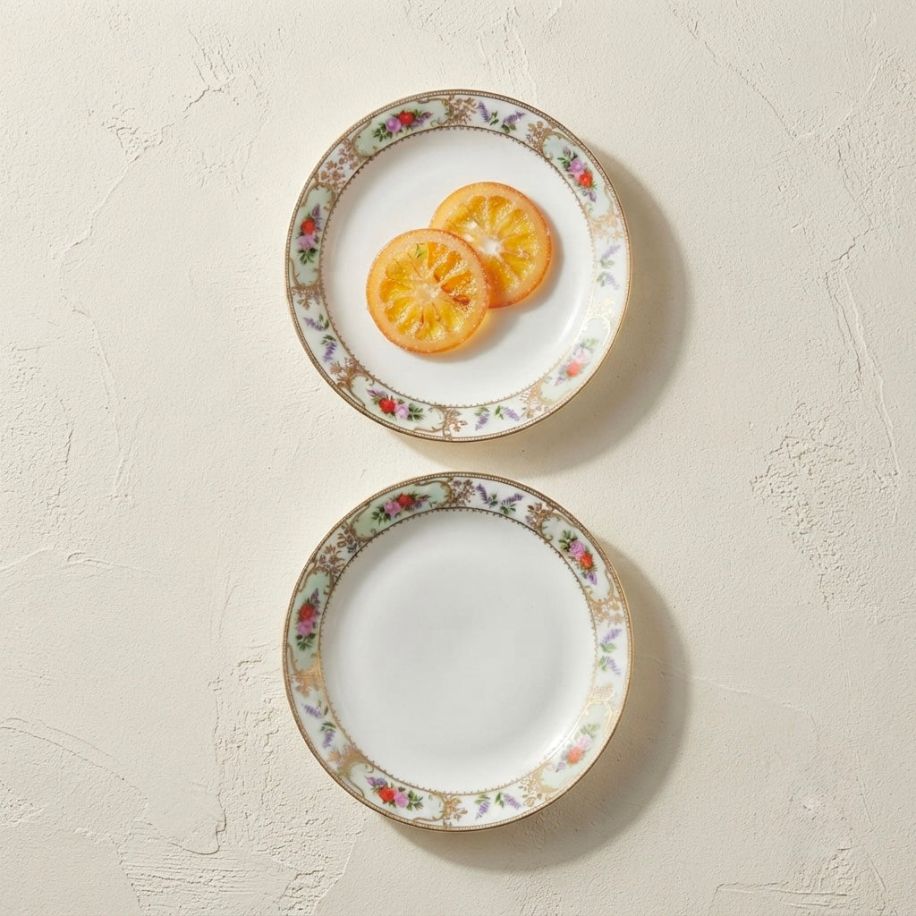 Jaipur Gold Quarter Plates, Set of 2, Pure Gold My Store