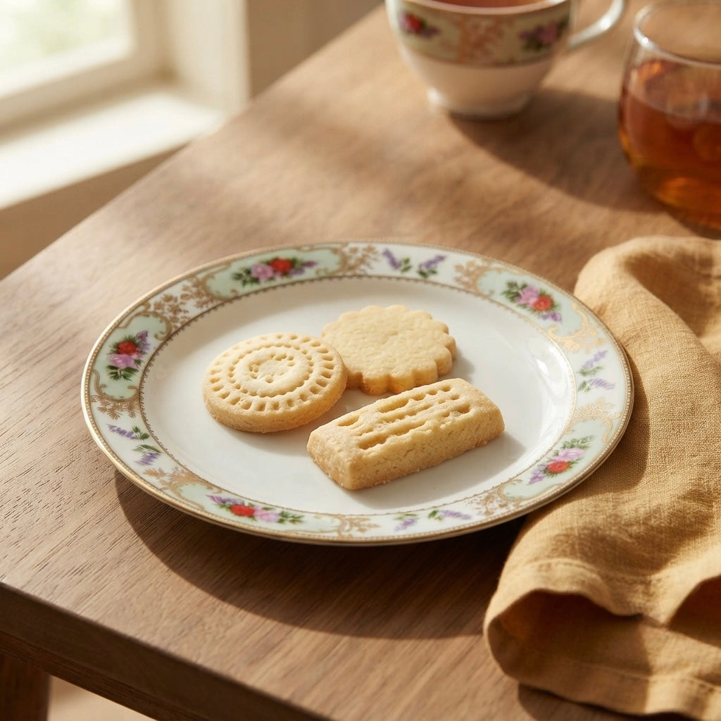 Jaipur Gold Quarter Plates, Set of 2, Pure Gold My Store