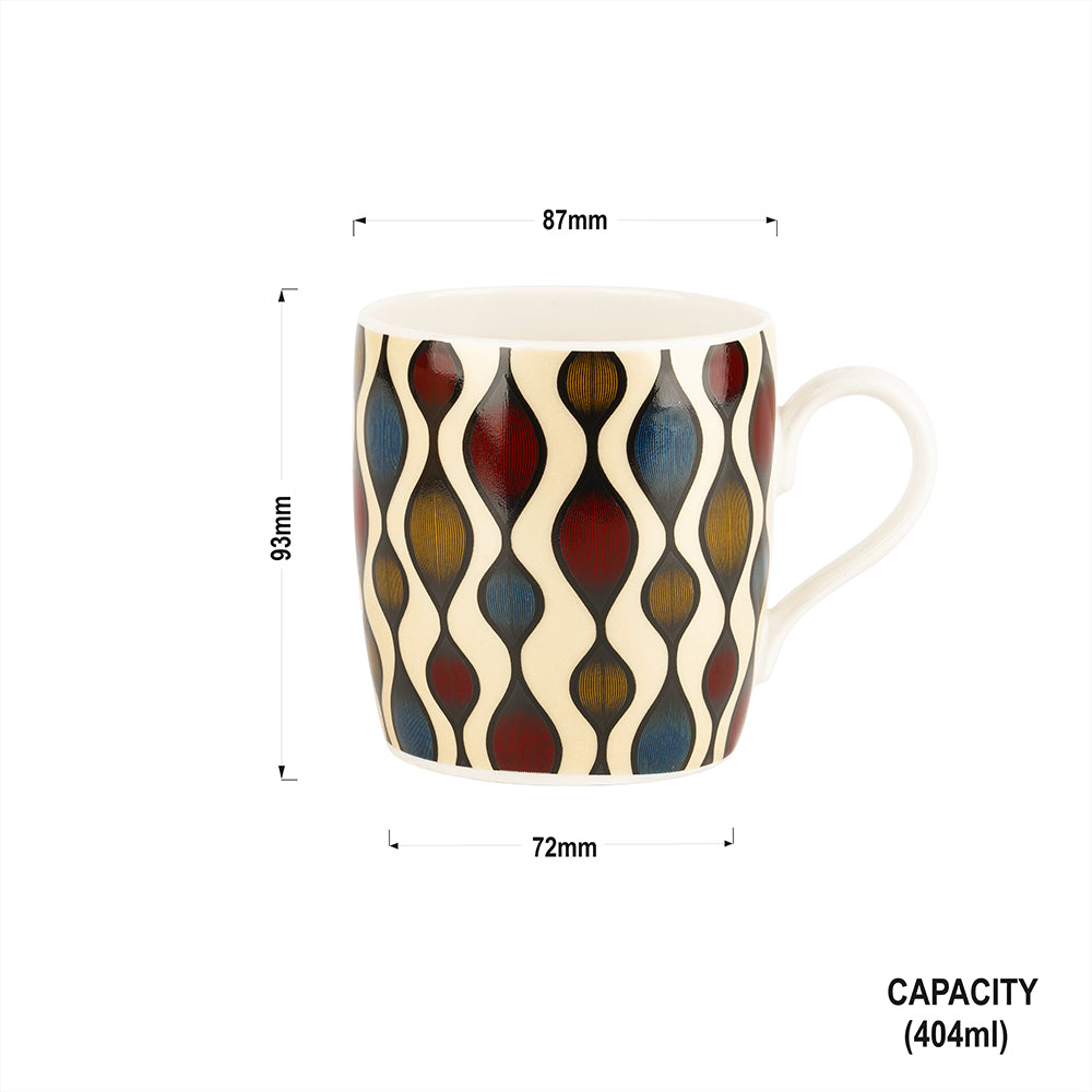 New Ray Abstract-milk mug