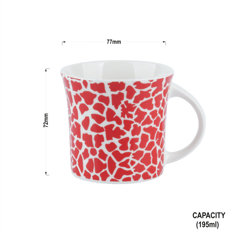 Oxford Medium Red Animal Print-stylish coffee