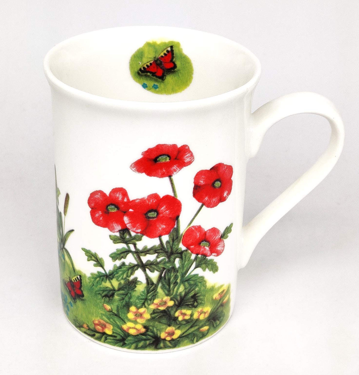 Panama Mug with Multiple Flowers-milk mugs My Store