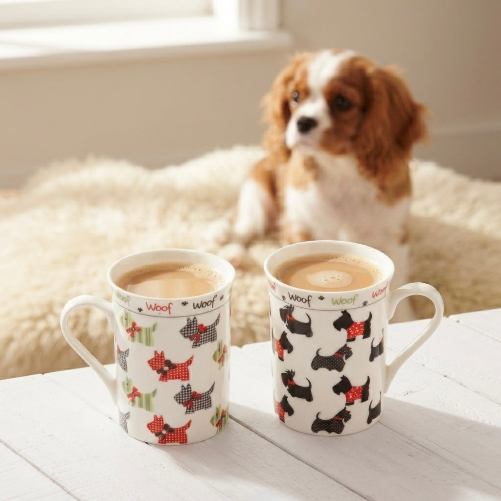 Panama Scottie Dog-milk mug collection My Store