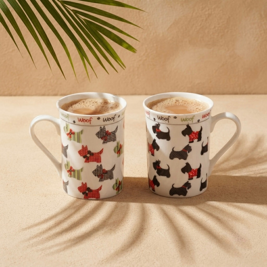 Panama Scottie Dog-milk mug collection My Store