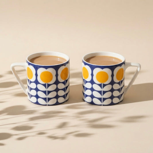 Puja Blossom in Yellow (Coffee Mugs, Pack of 6) My Store