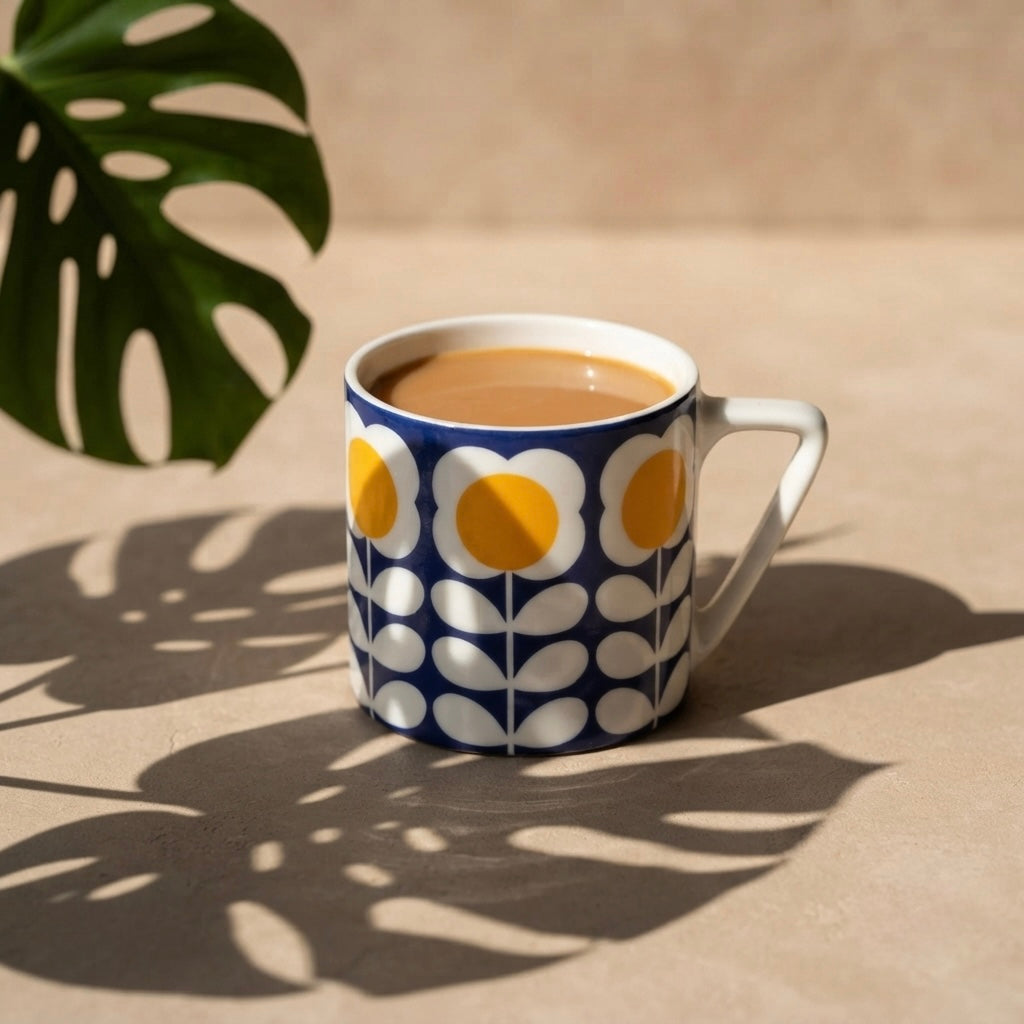 Puja Blossom in Yellow (Coffee Mugs, Pack of 6) My Store