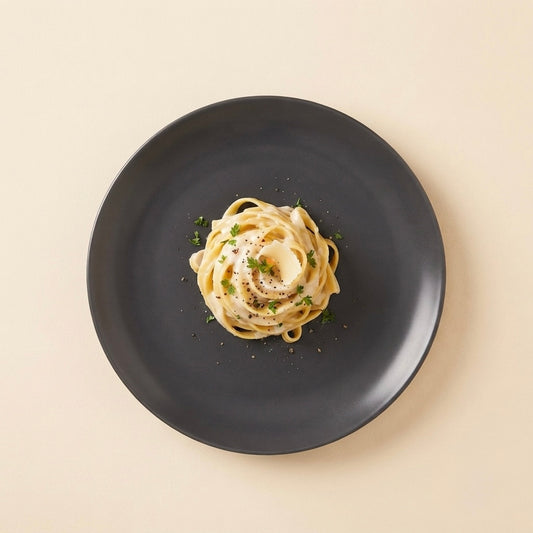 Grey Matt Ceramic Sattva Full Plates, Set of 2 My Store