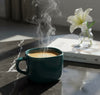 DATA Zen Coffee Mugs in Dark Green, Set of 6 My Store